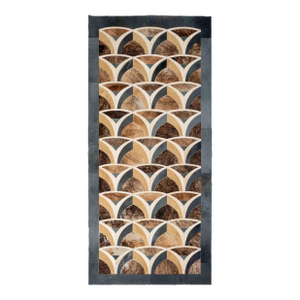 Kyle Bunting "Eclipse" Hide Rug, 12' 5" X 5' 9"