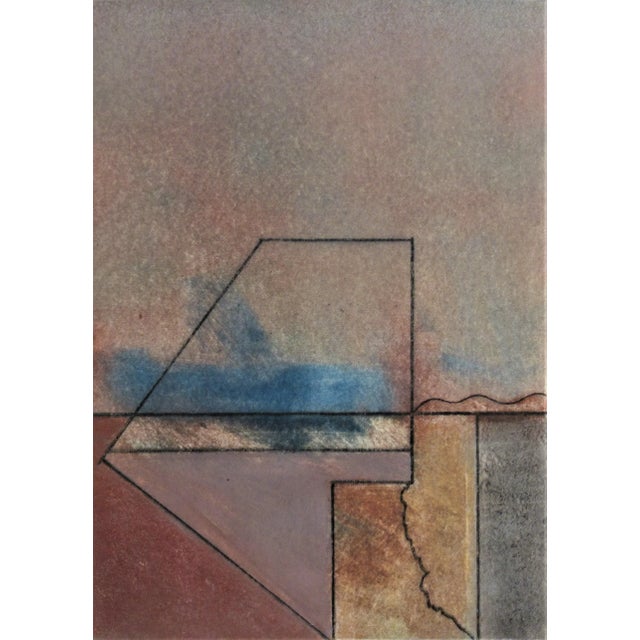 Artist: Richard Attilio Moquin (American, born 1934) Title: Untitled #3 Year: 1992 Medium: Monotype Paper: B.F.K Rives...