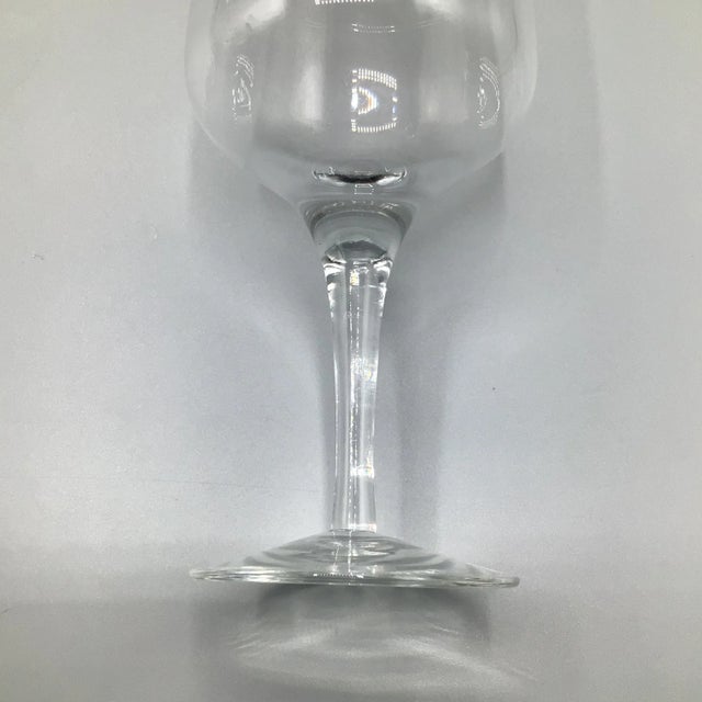 Orrefors Rhapsody Tall Water Goblets -Set of 4 For Sale - Image 12 of 13