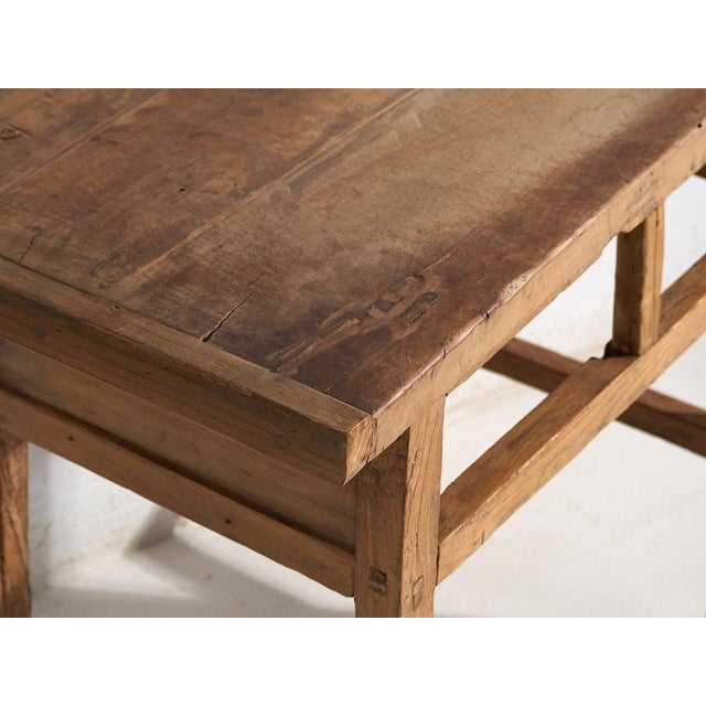 Antique Wooden Console Table For Sale - Image 6 of 9