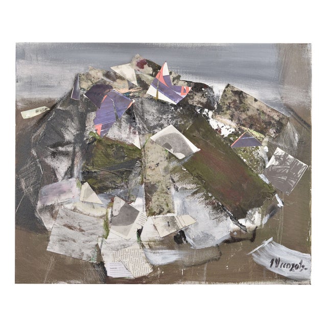 Imants Vecozols, Composition., 2026, Canvas and Mixed Media For Sale