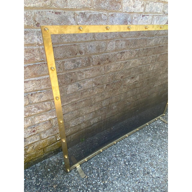 Modern Fireplace Screen by Jed Design For Sale - Image 9 of 12