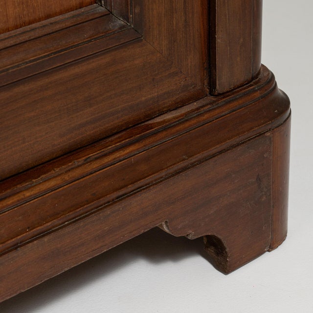 19th Century France Brown Wood Display Cabinet For Sale - Image 10 of 11