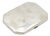 Plain Silver Cigarette Case with Beveled Corners For Sale