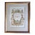 Decorative German Baptism Certificate Dating 1907 for Franziska Maria Caroline For Sale