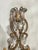 Early 20th Century Pair of Italian Large Scale Beaded and Rose Quartz Sconces For Sale - Image 5 of 6