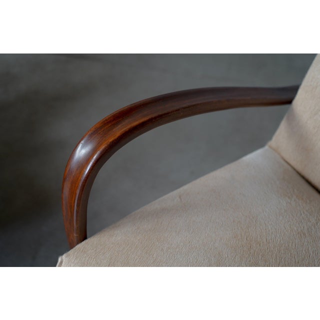 Lounge Chairs in Pony Skin by Jindrich Halabala, 1930s, Set of 2 For Sale - Image 14 of 18