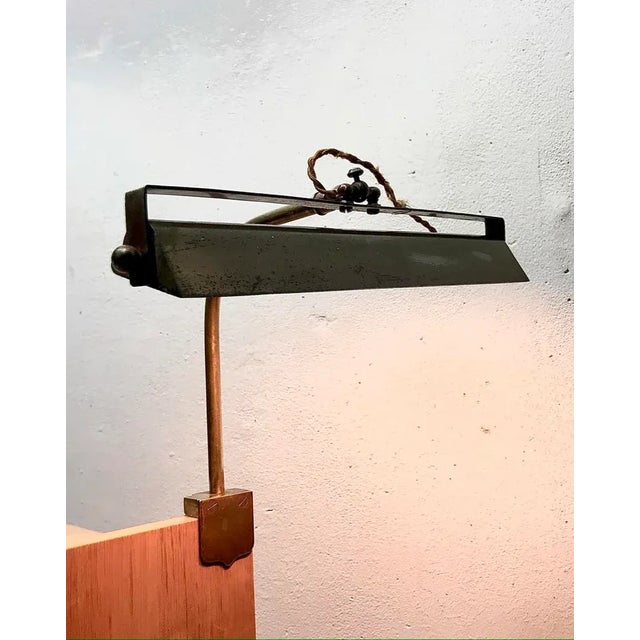 Library Lamp Sconce, in Very Good conditions. Designed 1920 to 1949 European Plug (up to 250V).The wiring of this item may...