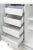 Vintage White Lacquered Wood Sculptural Cabinet, Dresser or Dry Bar, 1970's For Sale In Miami - Image 6 of 8