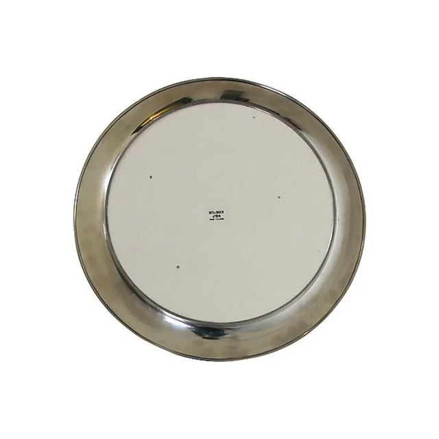 Reed & Barton Reed & Barton Porcelain Handcolored Fish Tray For Sale - Image 4 of 5