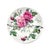 1990s Roy Kirkham English Rose Jumbo Teacup Saucers Bone China England 6.625" - Set of 4 For Sale In San Francisco - Image 6 of 12