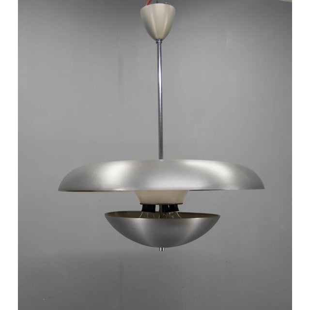 1940s Bauhaus Pendant attributed to Franta Anyz for Napako, 1940s For Sale - Image 5 of 14