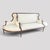 A French "Canapé À Confidante Sofa" / Couch For Sale - Image 4 of 5
