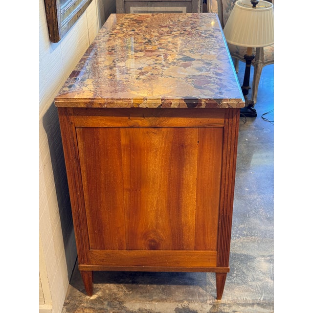 19th Century Directoire Inlaid Commode For Sale - Image 12 of 13