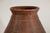 Ribbed Vintage Pottery Vase With Burnished Surface For Sale - Image 4 of 18