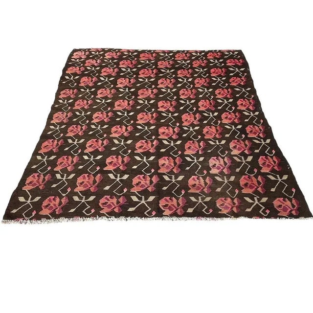 Vintage Turkish Kilim Rug, 1930s For Sale - Image 11 of 11