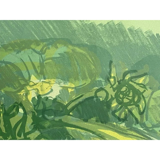 Ennio Morlotti, Sunflowers, 1975, Lithograph For Sale - Image 5 of 7