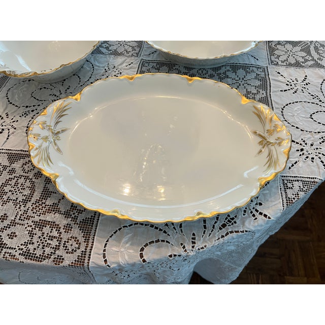 1900s Limoges Haviland Ranson Gold Pattern Service for 12 Set - 66 pcs For Sale - Image 9 of 11