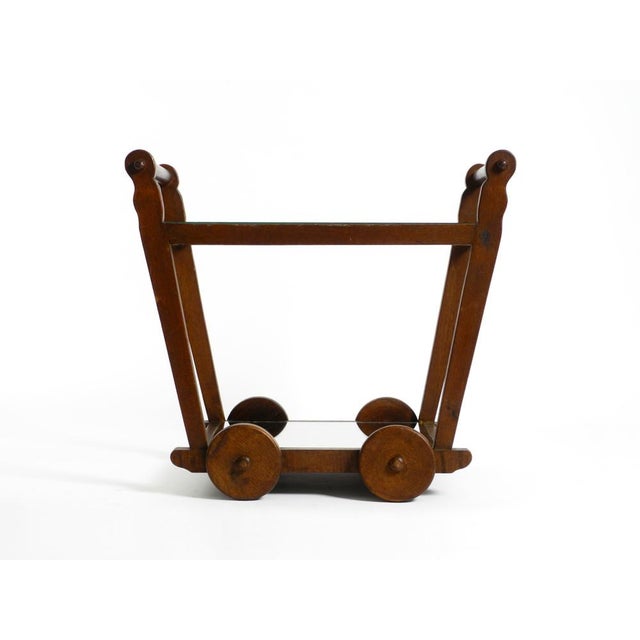 1930s Tea Trolley in Oak, 1930s For Sale - Image 5 of 18