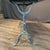 Early 20th Century French Marble Top Café Table or Bistro Table With Cast Iron Base For Sale - Image 9 of 9