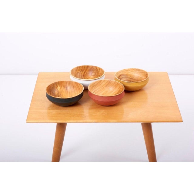 Wooden Bowls by Fabian Fischer, Germany, 2020, Set of 4 For Sale - Image 4 of 7