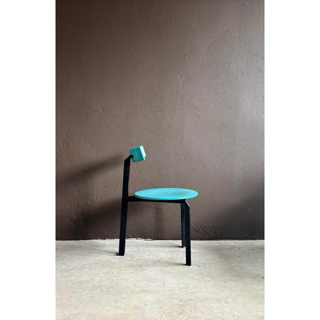 1980s Blue Zeta Dining Chairs from Harvink, 1980s, Set of 6 For Sale - Image 5 of 7