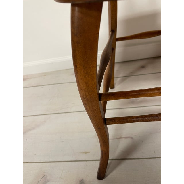 Late 19th Century Late 19th Century Set of Two Antique Cherry Chairs For Sale - Image 5 of 10