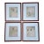 Vintage 1990s French "Filles Et Garçons" Art Prints - Set of 4 Framed For Sale