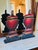 Traditional Vintage Trompe L’oeil Decorative Wooden Urns For Sale - Image 3 of 6