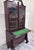 Wood Antique Empire Flame Mahogany Secretary Desk and Bookcase For Sale - Image 7 of 18