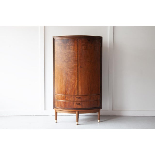 Danish Corner Cabinet by Agner Christoffersen, 1950s For Sale - Image 10 of 10