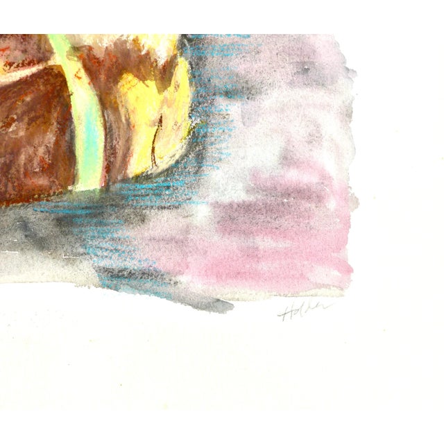 Contemporary "Jack Russel Terrier" Contemporary Mixed Media Drawing on Paper For Sale - Image 3 of 4