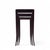 Barbara Barry for Baker Mahogany Nesting Tables - Set of 3 The top table measures: 14.5 wide x 14.5 deep x 28.75 inches...