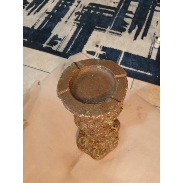 Intervention No. 10 -Signed Hand-Painted Brutalist Concrete Monolith For Sale In Tampa - Image 6 of 8