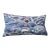 Contemporary Schumacher Rolling Hills Lumbar Pillow in Blue For Sale