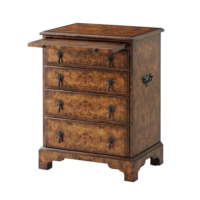 George I Burl Nightstand For Sale In Greensboro - Image 6 of 6