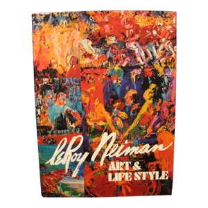 1970s Art & Lifestyle Vintage LeRoy Neiman Book
