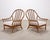 Pair of McGuire Organic Modern Rattan Lounge Chairs + Ottoman For Sale In Sacramento - Image 6 of 18