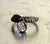 Sterling Silver / Purple Moonstone Snake Ring For Sale - Image 6 of 6
