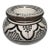 Contemporary Ceramic Wind Hand Painted Ashtray For Sale