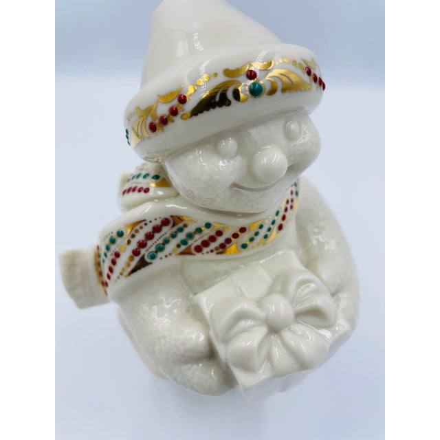 1996 Lenox Fine Jewels Collection Snowlady For Sale - Image 11 of 12