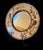 Mid 20th Century Mid 20th Century Decorative Bird and Berry Wall Mirror For Sale - Image 5 of 12
