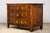 18th Century French Régence Walnut Chest of Drawers With Brass Pulls, Lyon For Sale - Image 12 of 18