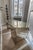 Cream Y Desk in Marble by KY Architecture For Sale - Image 8 of 9