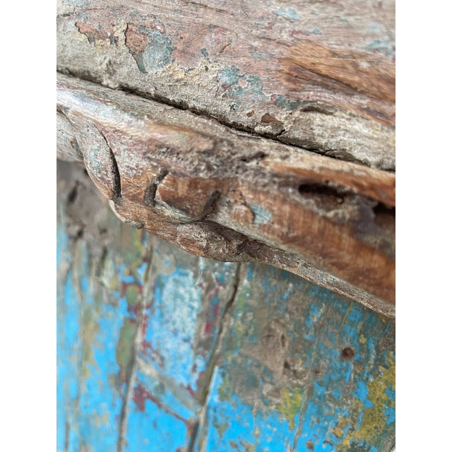 Vintage 1980s Architectural Carved Wood Plant Stand Pedestal For Sale - Image 10 of 12