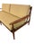 Wood Mid-Century Modern Walnut Sofa & Arm Chair - Refinished! For Sale - Image 7 of 15