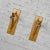 Mid-Century Modern Rattan Wall Brackets a Pair For Sale - Image 9 of 13