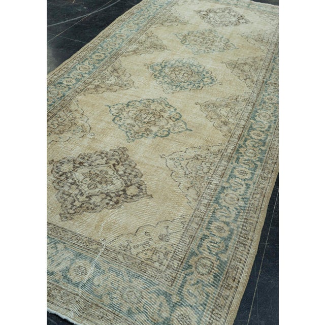 Brown Turkish Vintage Rug 5' x 11'5" #20774 For Sale - Image 8 of 8