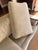 1940s Vintage Federal Sheraton Style Sofa in Rossini Velvet, Silver Grey by Mulberry Home For Sale - Image 4 of 7