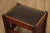 Early 20th Century Antique Mission Style Mahogany & Leather Foot Stool or Ottoman Attributed to Stickley Brothers For Sale - Image 5 of 13